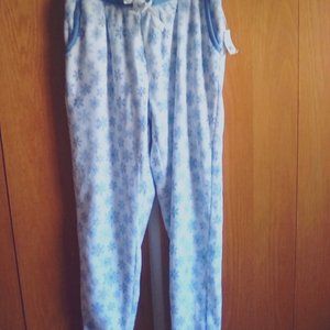 Fleece lounge pants, small